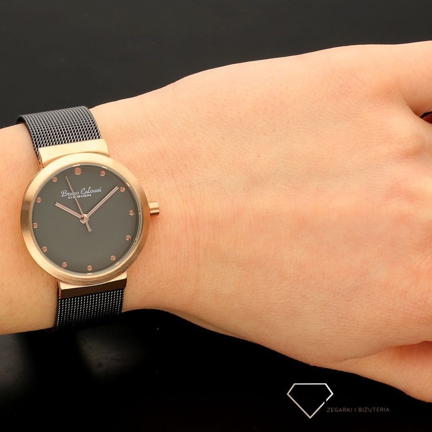 Zegarek damski Bruno Calvani Fashion BC90383 różowe złoto.jpg